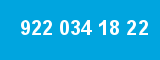 922 034 18 22 922 034 18 22